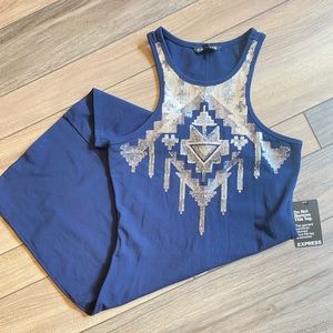 NWT! Express sequined dress